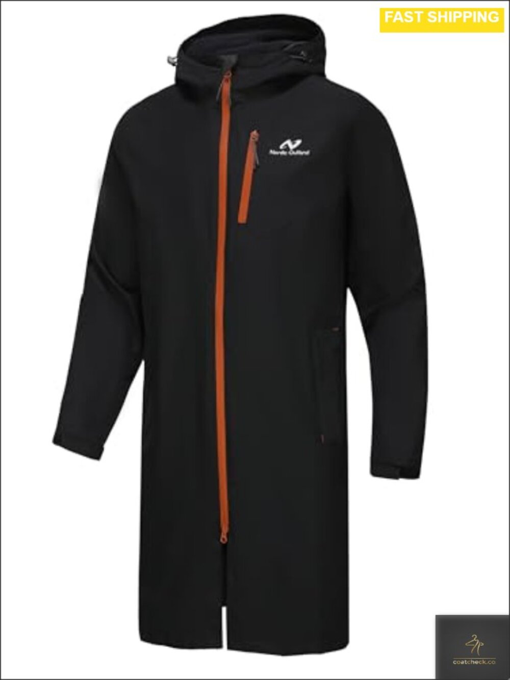 Men's Waterproof Breathable Rain Jacket Hooded Windbreaker